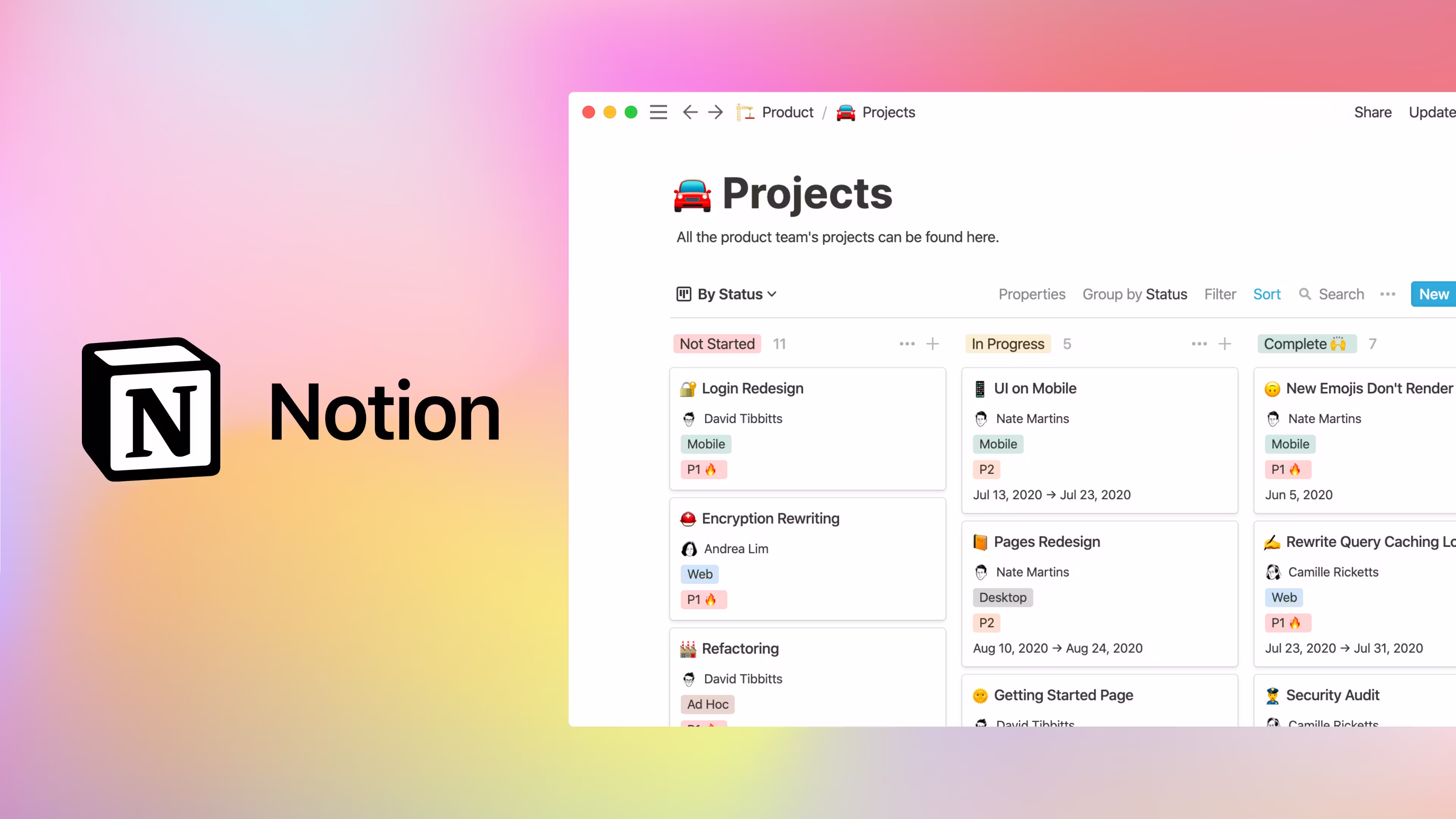 Notion : le cockpit de notre entreprise